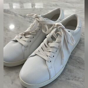 Jimmy Choo white leather sneakers 38.5